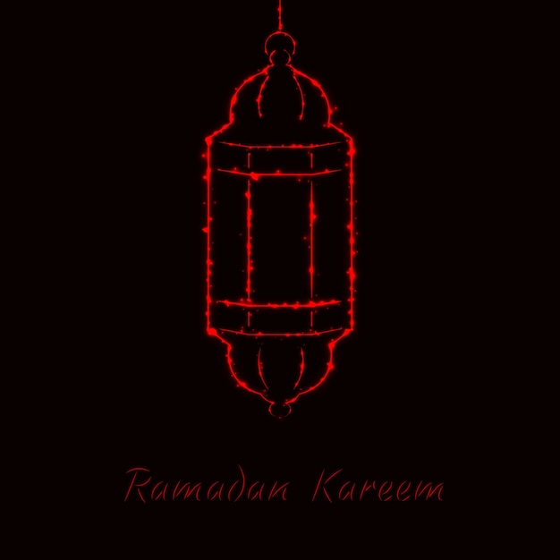 Ramadan Kareem lichte illustratie