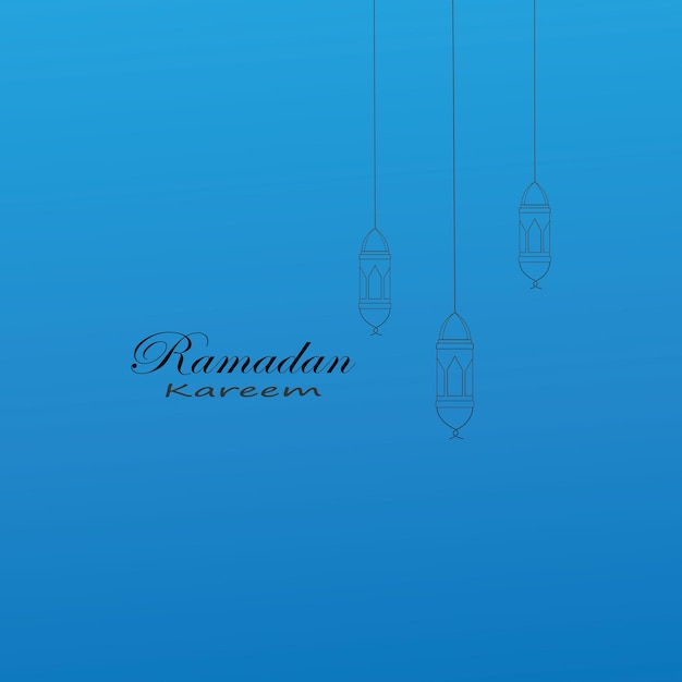 Ramadan kareem logo sjabloon vectorillustratie