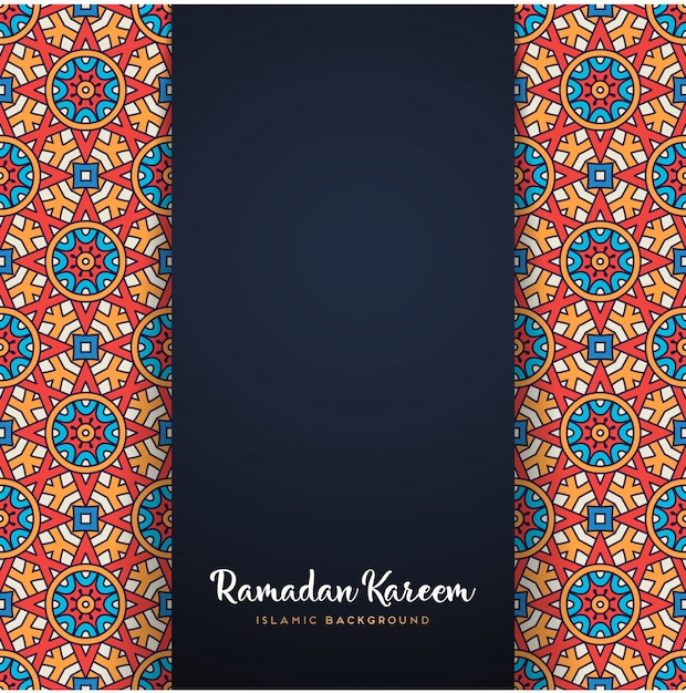 Ramadan kareem mandala-motief