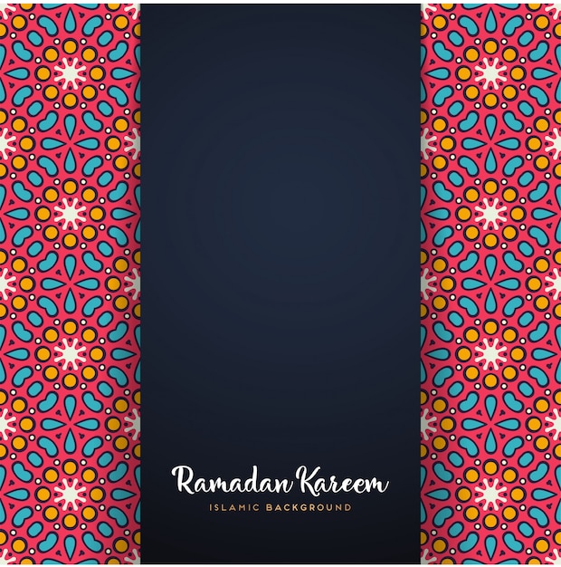 Ramadan kareem mandala-motief