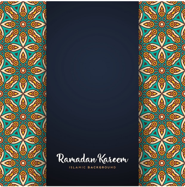 Ramadan kareem mandala-motief