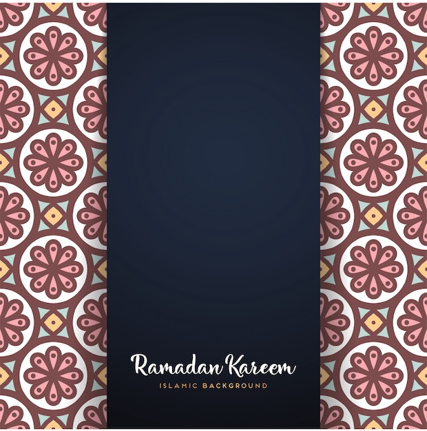 Ramadan Kareem mandala-motief