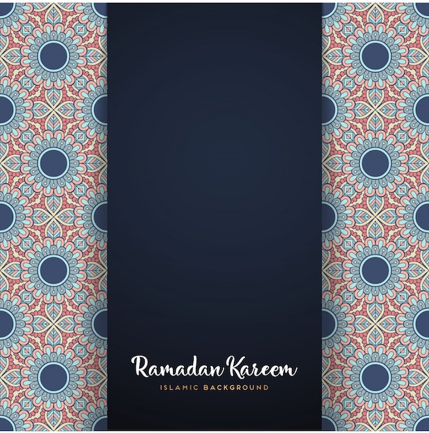 Ramadan kareem mandala motif