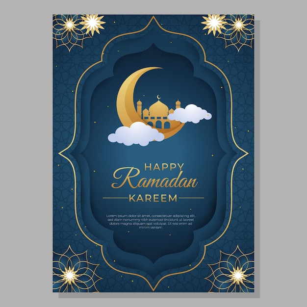 Ramadan Kareem Poster Template