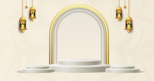 Ramadan kareem sale banner web header design  