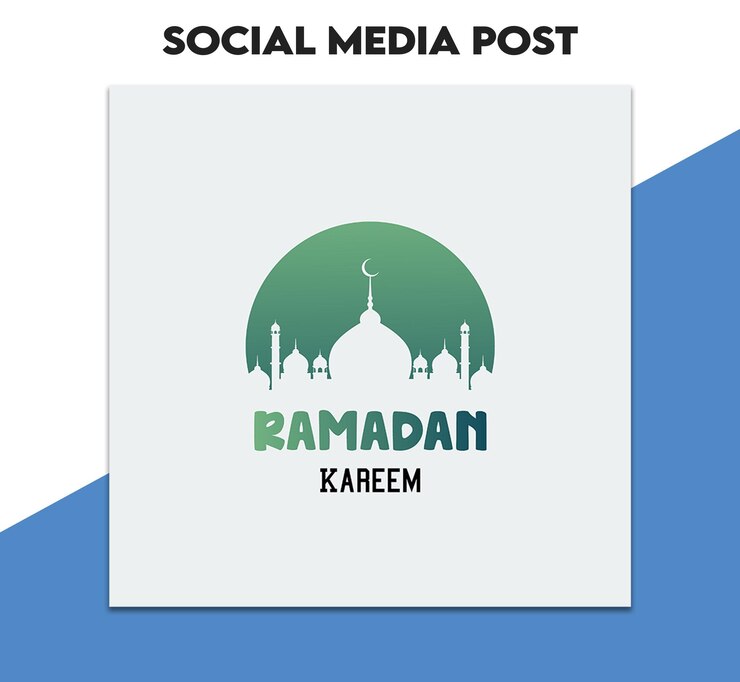 Ramadan Kareem Social Media Post