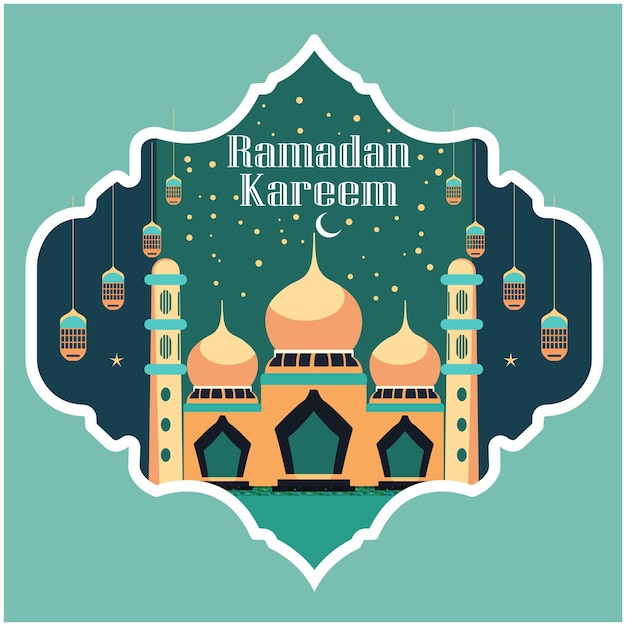 ramadan kareem symbol design