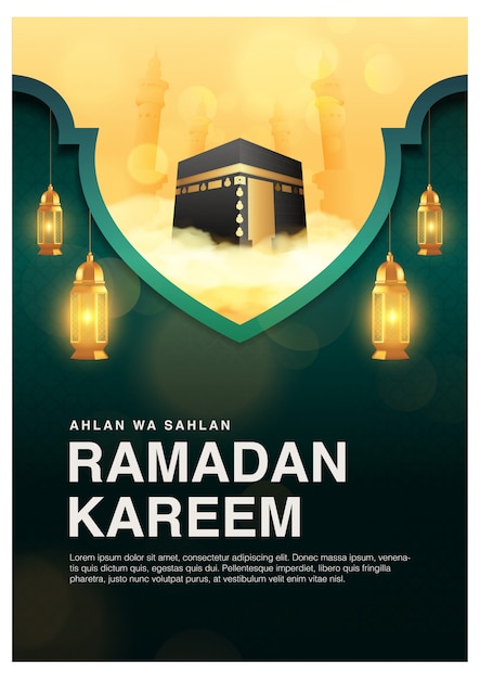 Ramadan Kareem template