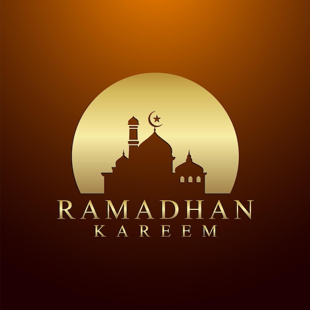Ramadan Kareem vector illustratie ontwerp Premium