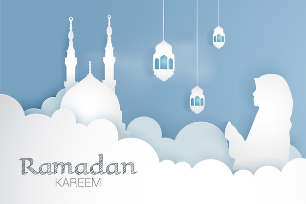 Ramadan Kareem vectorillustratie