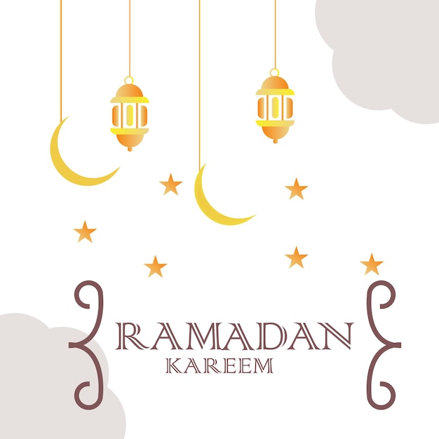 Ramadan Kareem vectorontwerp