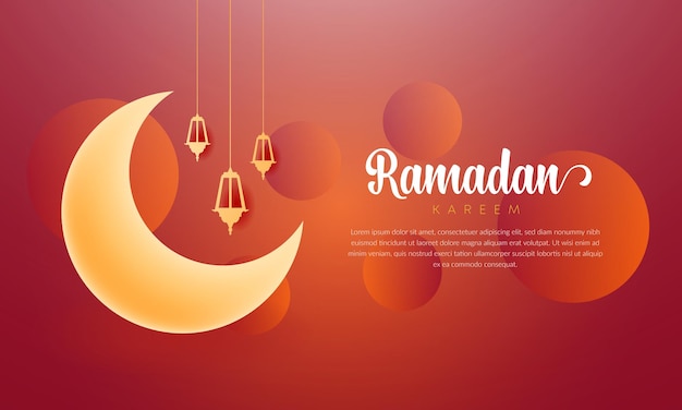 Ramadan Kareem web banner template