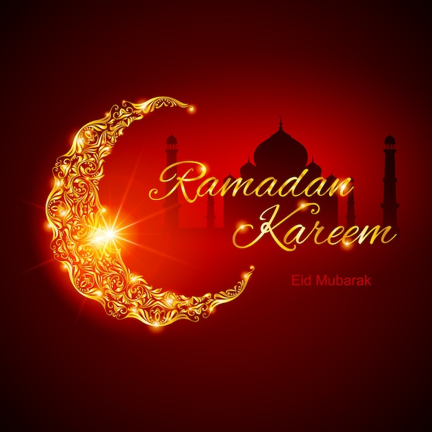 Ramadan Kareem-wenskaart