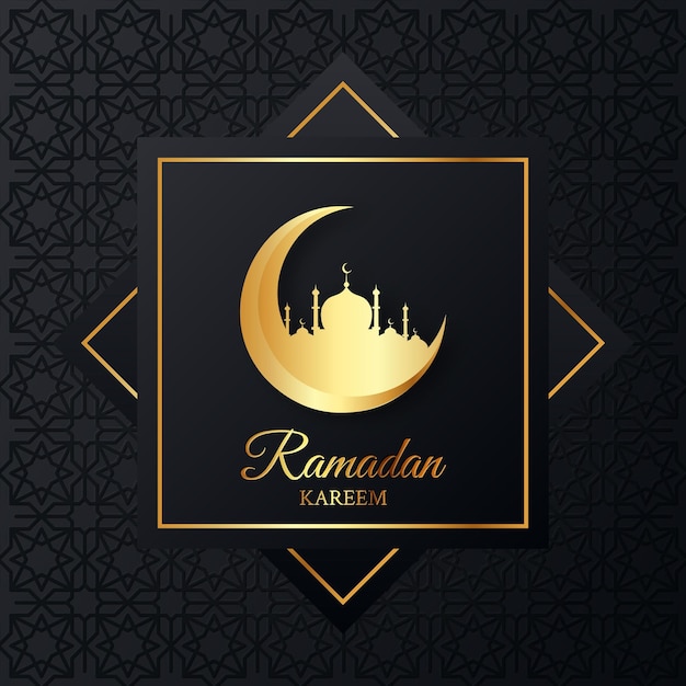 Ramadan kareem wenskaart