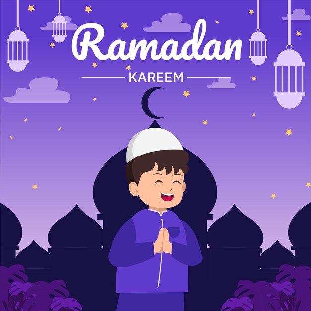 Vector ramadan kareem