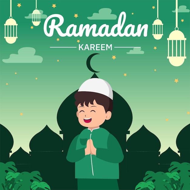 Vector ramadan kareem