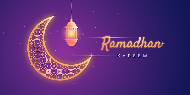 Ramadan maan en lamp