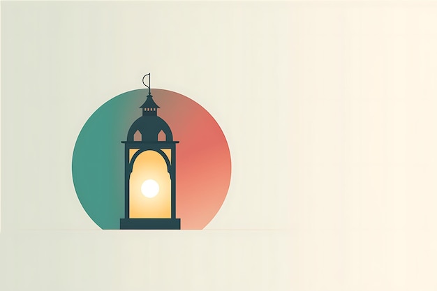 Ramadan Message with Lantern