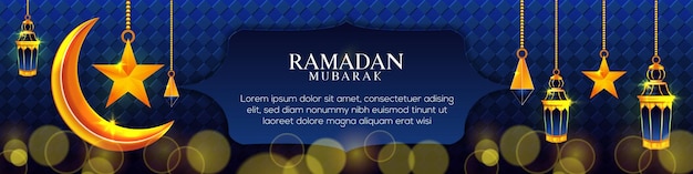 Vector ramadan mubarak backround