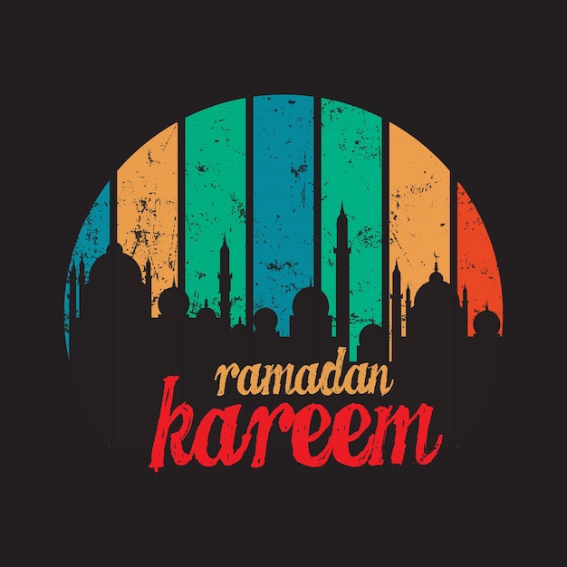 Ramadan Mubarak graphics t shirt design