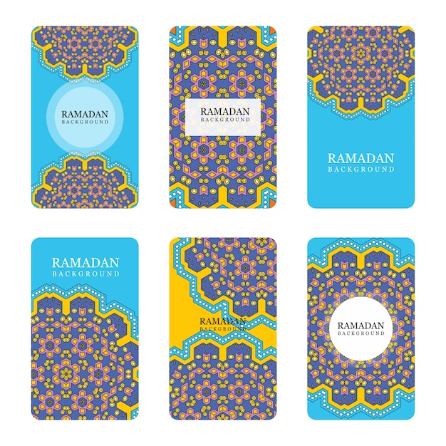 Ramadan mubarak design tipografico