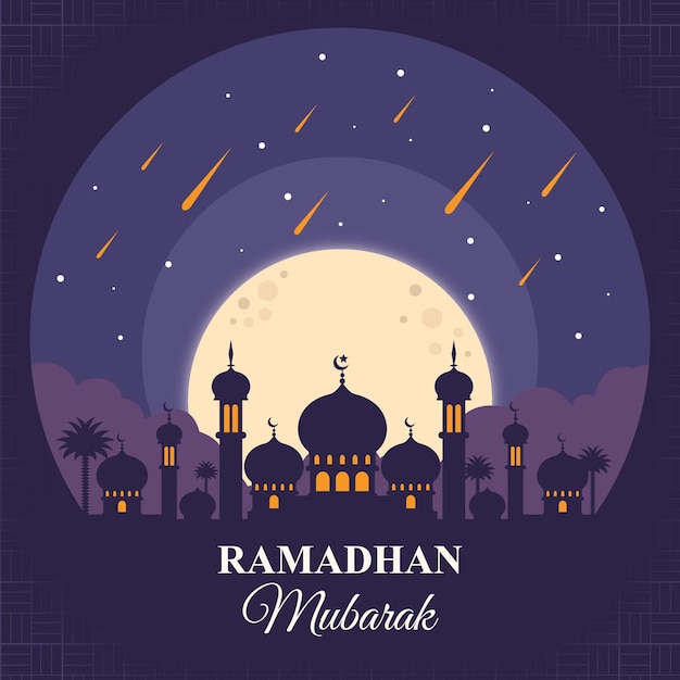 Vector ramadan mubarak