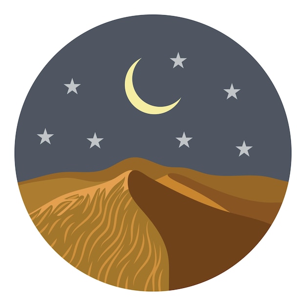 Ramadan-pictogram voor Sky Night