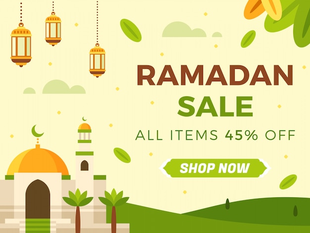 Ramadan Sale Banner Template