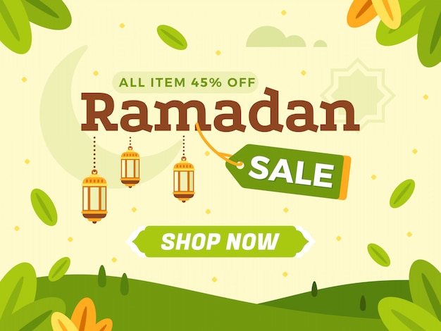 Ramadan Sale Banner Template