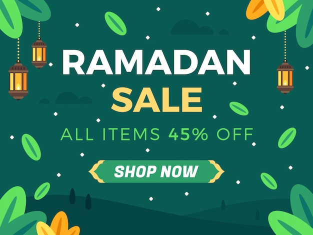 Ramadan Sale Banner Template