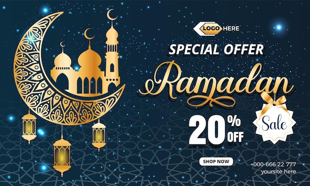 Ramadan sale banner