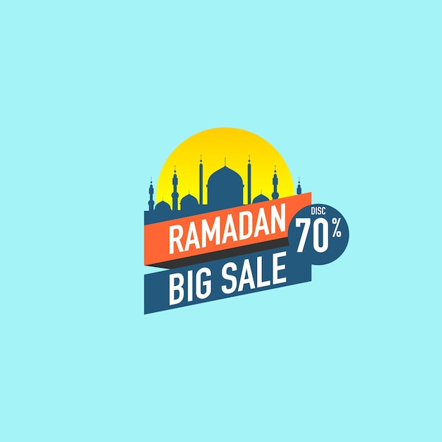 Ramadan sale graphic design