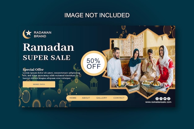 Vector ramadan sale instagram posts collection