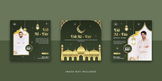 Ramadan sale social media instagram post template