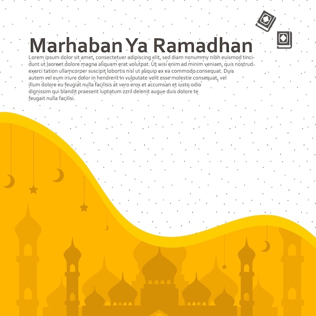 Ramadan Social Media Post-ontwerp Een goede sjabloon voor adverteren op sociale media