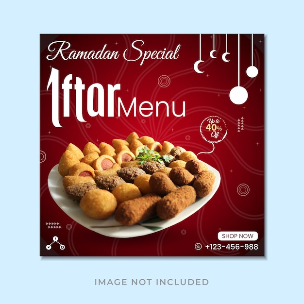 Ramadan Special Social Media Post Template