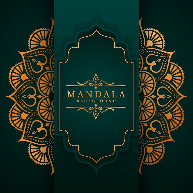 Ramadan Style Luxury elegant mandala background