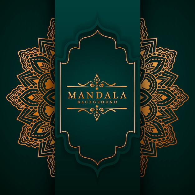 Ramadan Style Luxury elegant mandala background