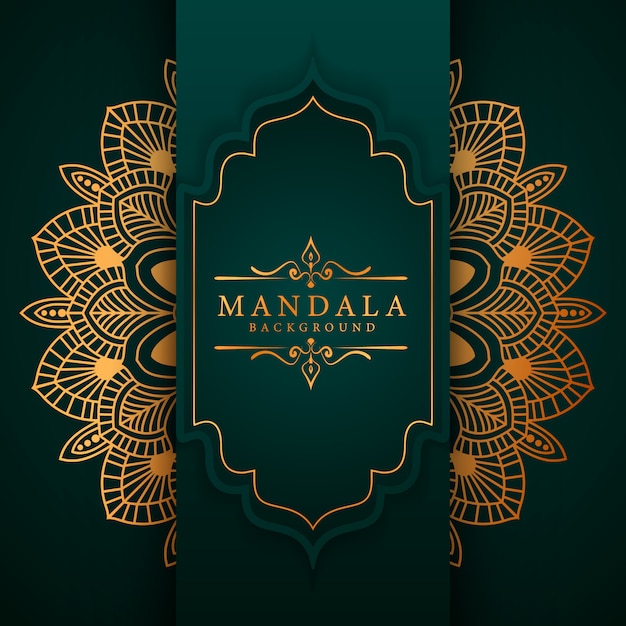 Ramadan Style Luxury elegant mandala background