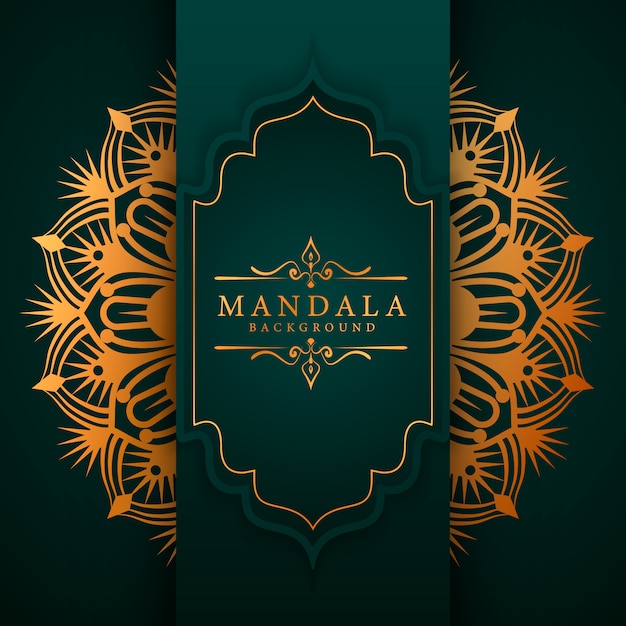 Ramadan Style Luxury elegant mandala background