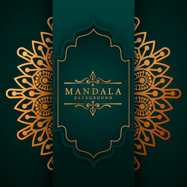 Ramadan Style Luxury elegant mandala background