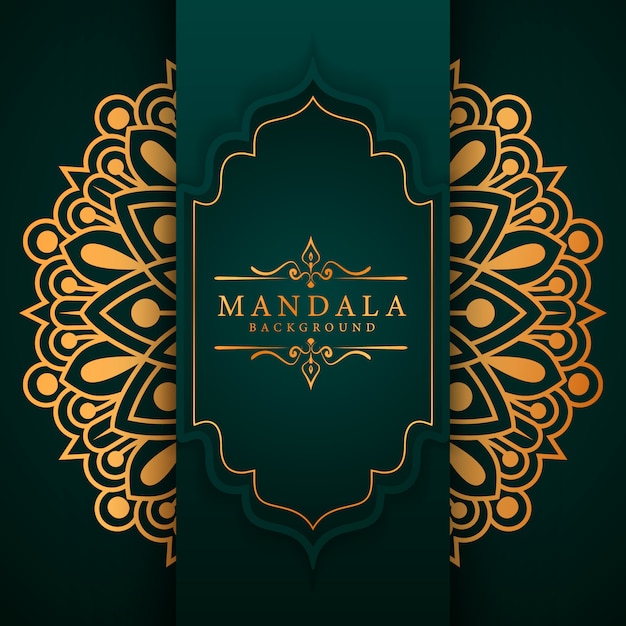 Ramadan Style Luxury elegant mandala background