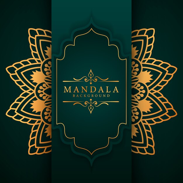 Ramadan style luxury elegant mandala background