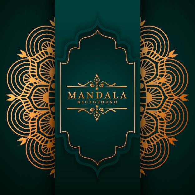 Ramadan Style Luxury elegant mandala background