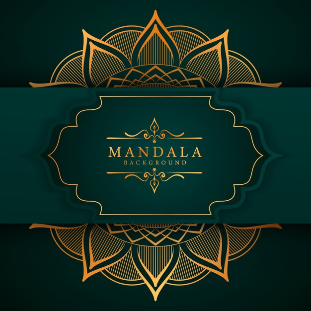 Ramadan style luxury elegant mandala background