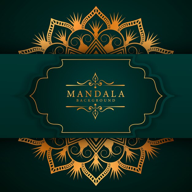 Ramadan style luxury elegant mandala background