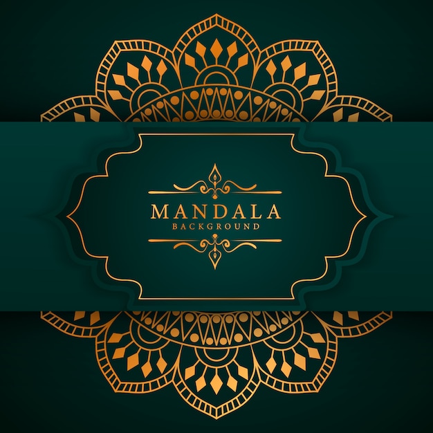 Ramadan Style Luxury elegant mandala background