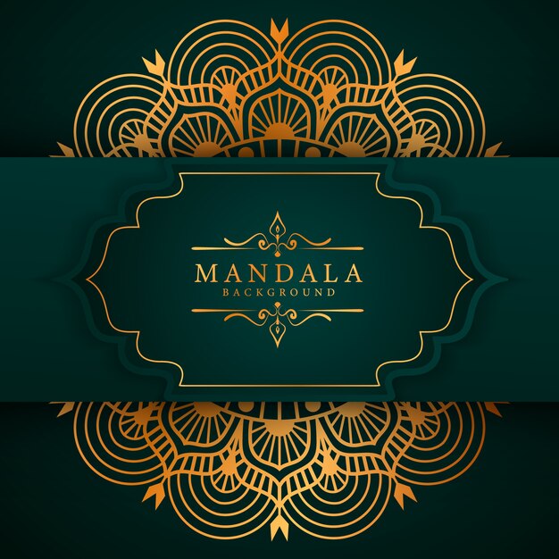 Ramadan style luxury elegant mandala background