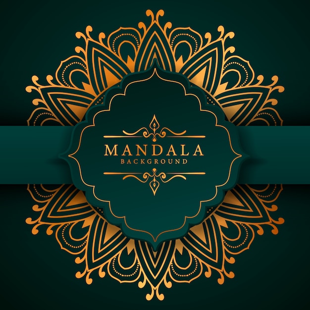 Ramadan style lusso elegante sfondo mandala