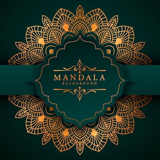 Ramadan Style Luxury elegant mandala background